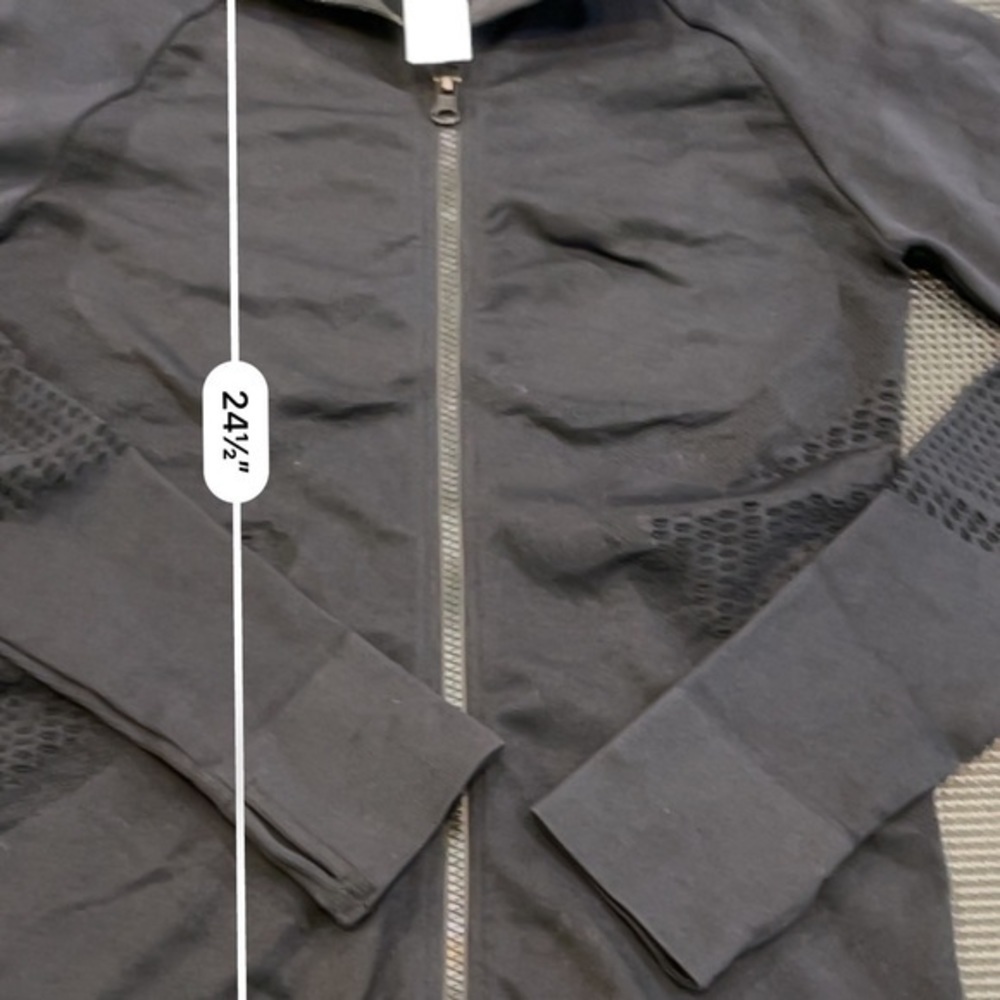 Fabletics Lightweight Long Sleeve Perforated Zip … - image 4